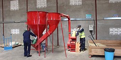 Manufacturing the first of the new Devenish feeds for Uganda